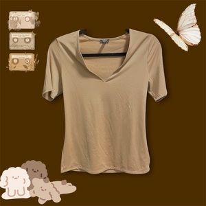 Tan Body Contour Shirt🪐